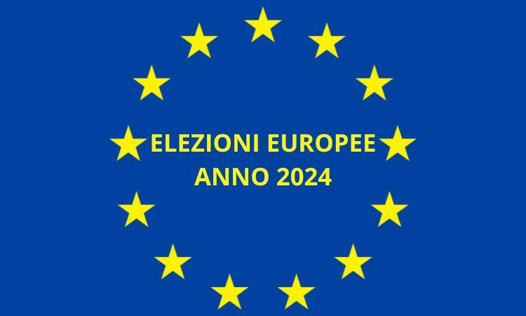 Immagine bandiera europea per elezioni 2024
